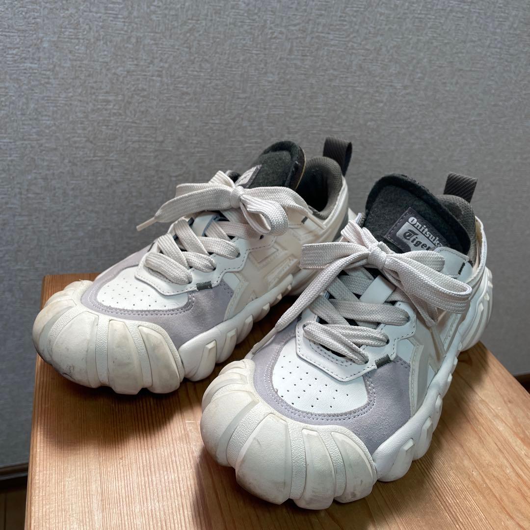 Onitsuka Tiger スニーカー 24.0cm ホワイト/グレー