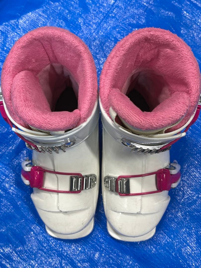 子供用スキーセット3点　キッズ　swallow スキー板100cm 靴17cm