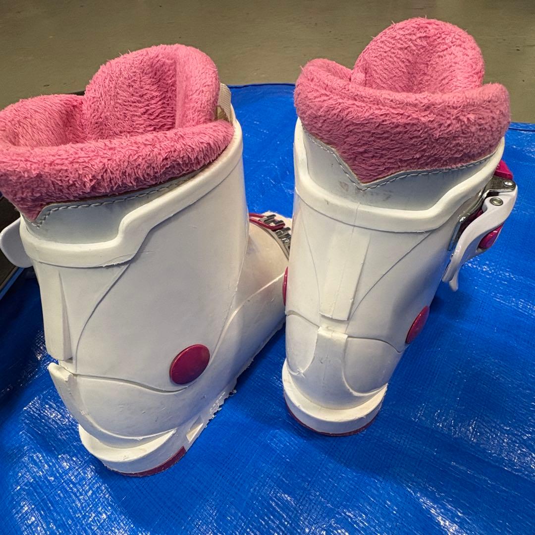 子供用スキーセット3点　キッズ　swallow スキー板100cm 靴17cm