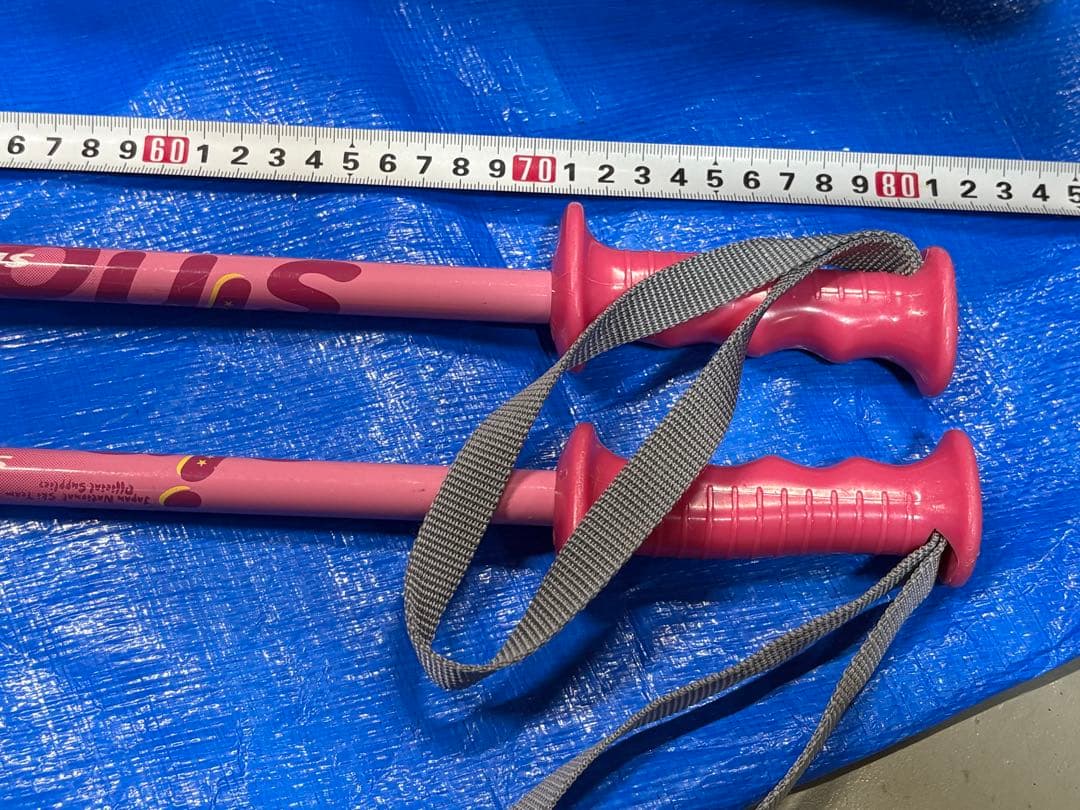 子供用スキーセット3点　キッズ　swallow スキー板100cm 靴17cm