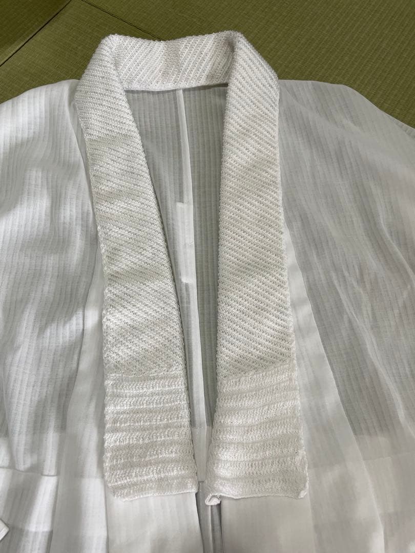 爽竹長襦袢　ビーズ半襟付き