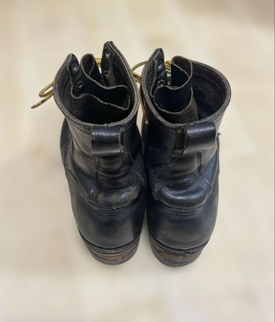 レッドウイング ロガーブーツ 茶芯 60〜70's プリント羽タグ