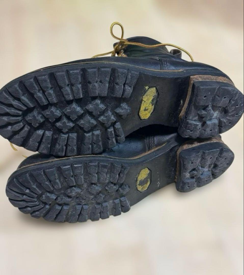 レッドウイング ロガーブーツ 茶芯 60〜70's プリント羽タグ