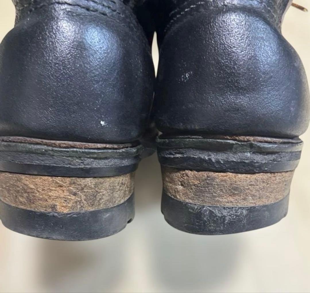 レッドウイング ロガーブーツ 茶芯 60〜70's プリント羽タグ