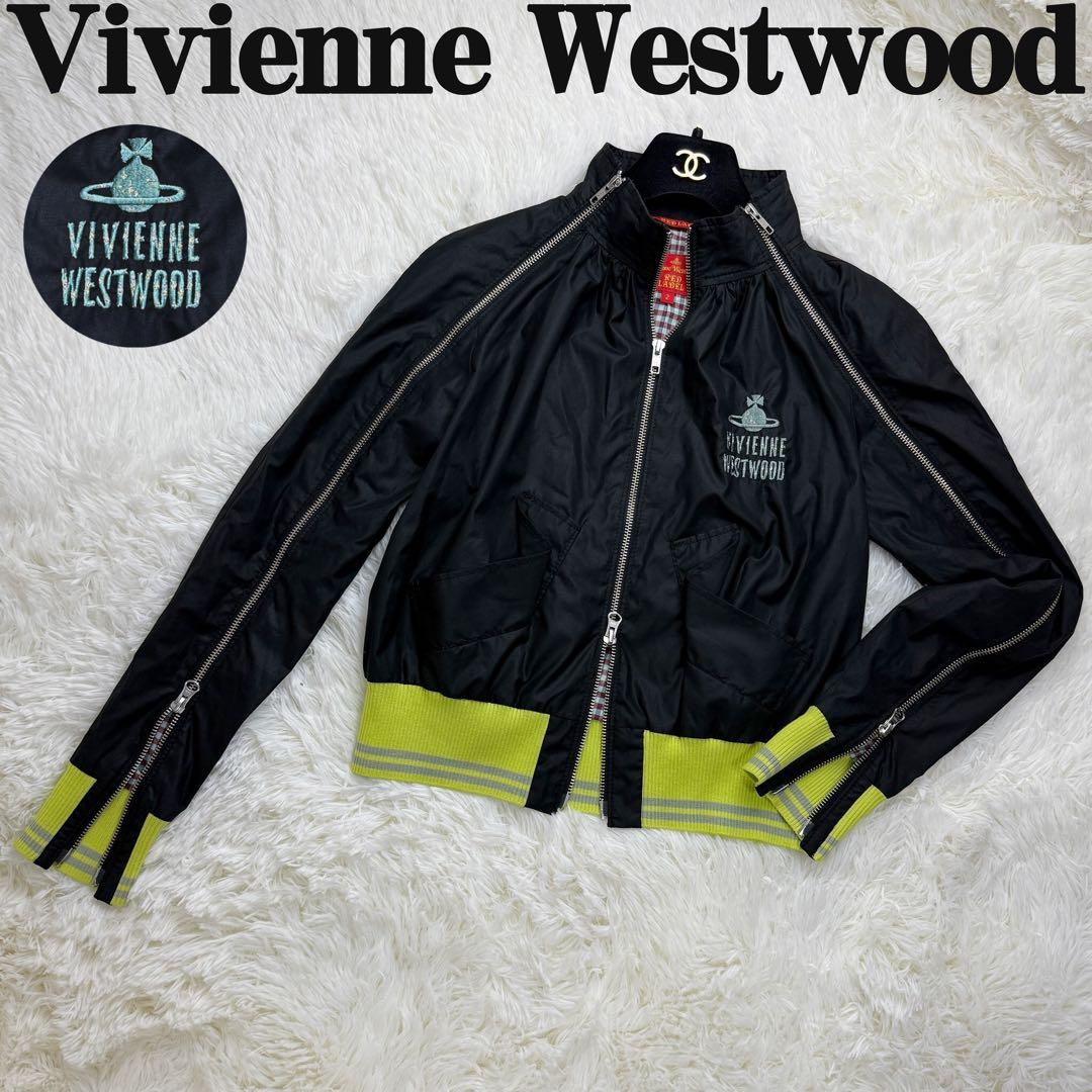 希少♡美品♡ヴィヴィアンウエストウッド オーブ ジッパー トラック ジャケット
