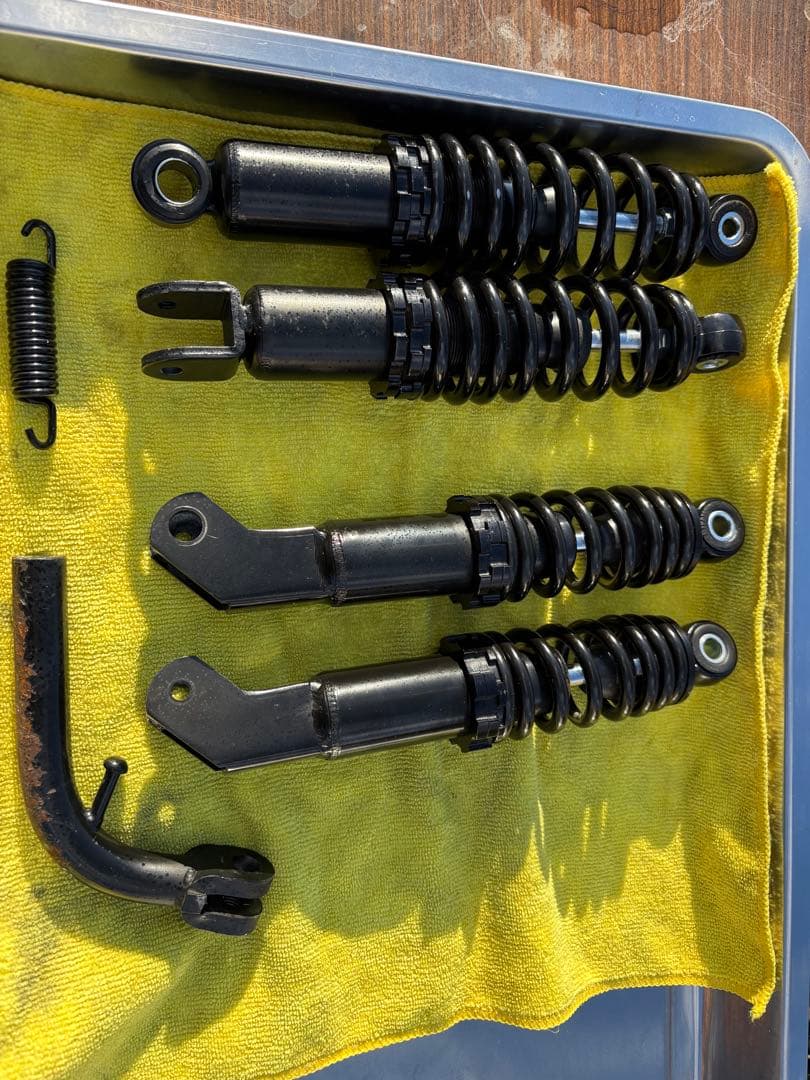 ま*や様 フュージョン　ファーストカルム　サスペンション　車高調