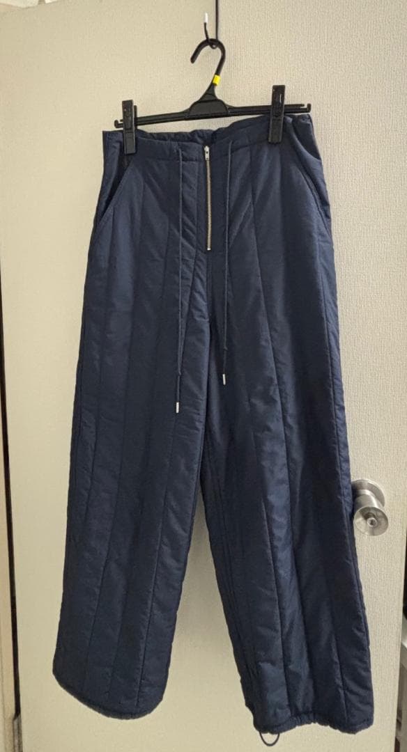 美品　タグ付き　anuke Padding Loose Pants　アンヌーク
