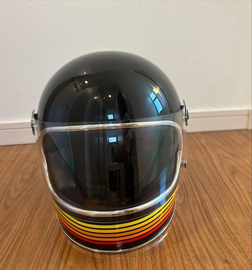 HORIZON HELMETS LAMP レインボーブラック　Lサイズ