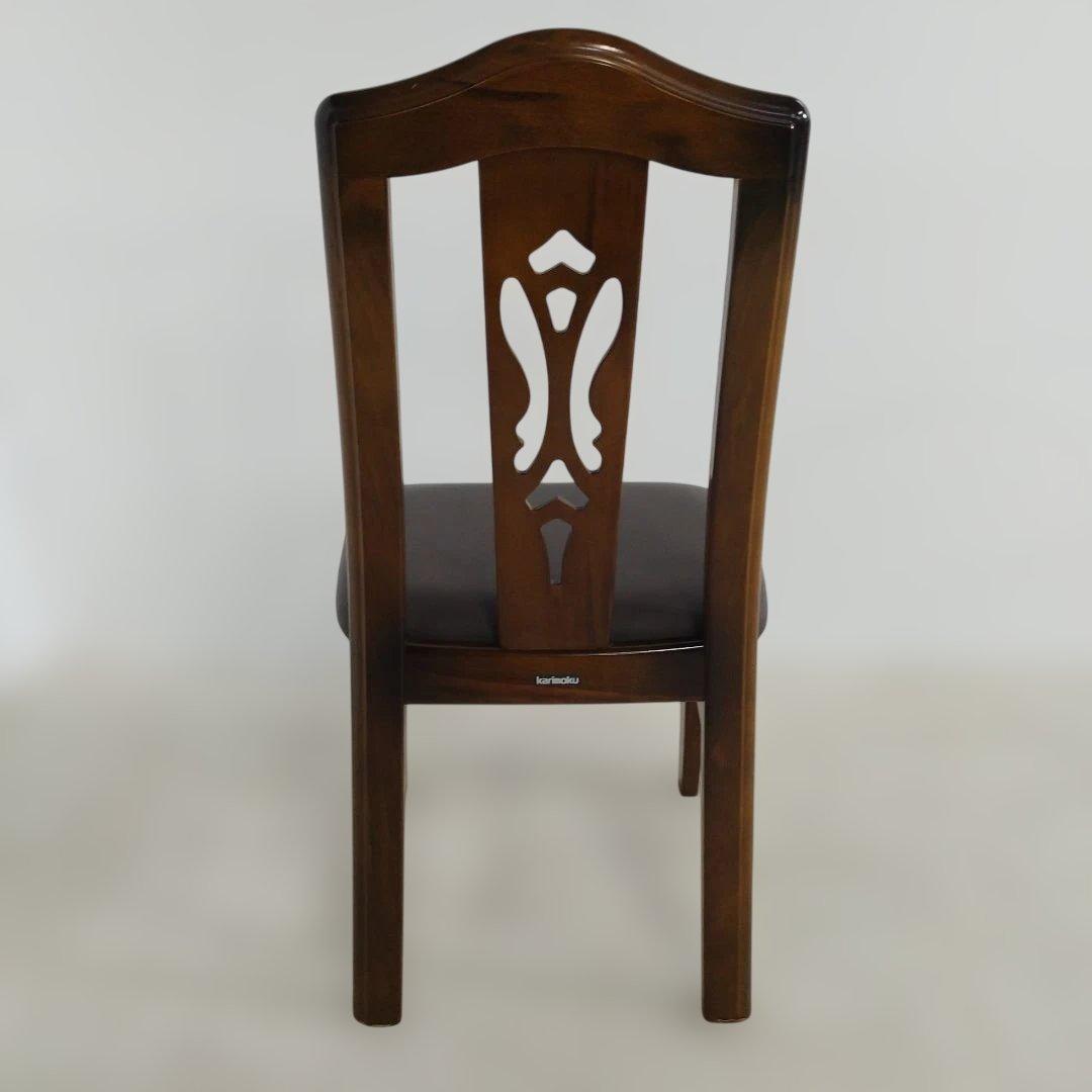 ④ カリモク コロニアル アームレスチェア ダイニングチェア