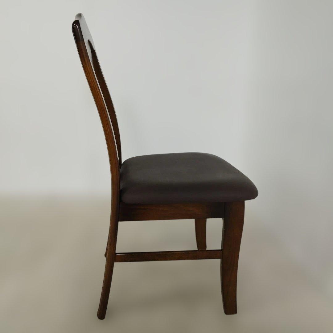 ④ カリモク コロニアル アームレスチェア ダイニングチェア