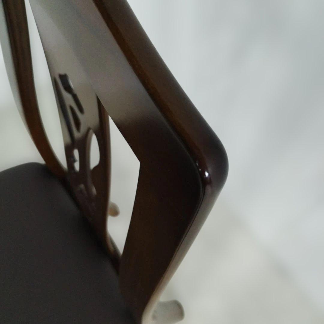 ④ カリモク コロニアル アームレスチェア ダイニングチェア