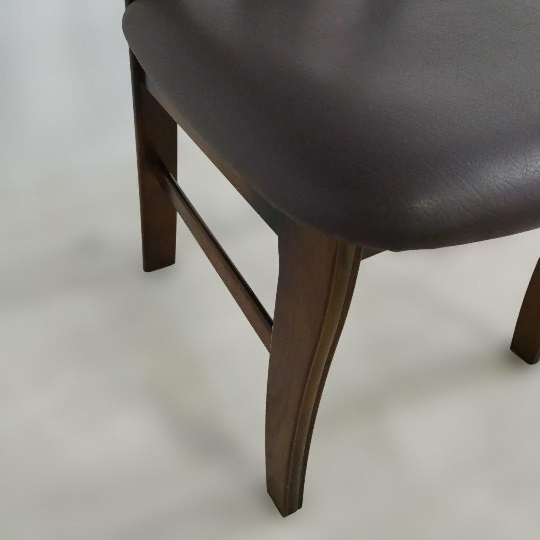 ④ カリモク コロニアル アームレスチェア ダイニングチェア