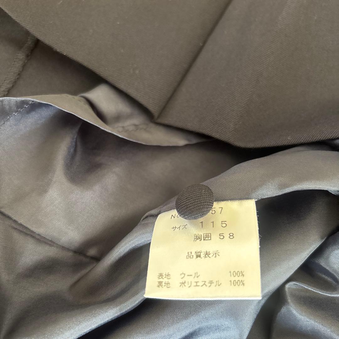 Perle Bon 半袖ワンピース 115 ネイビー