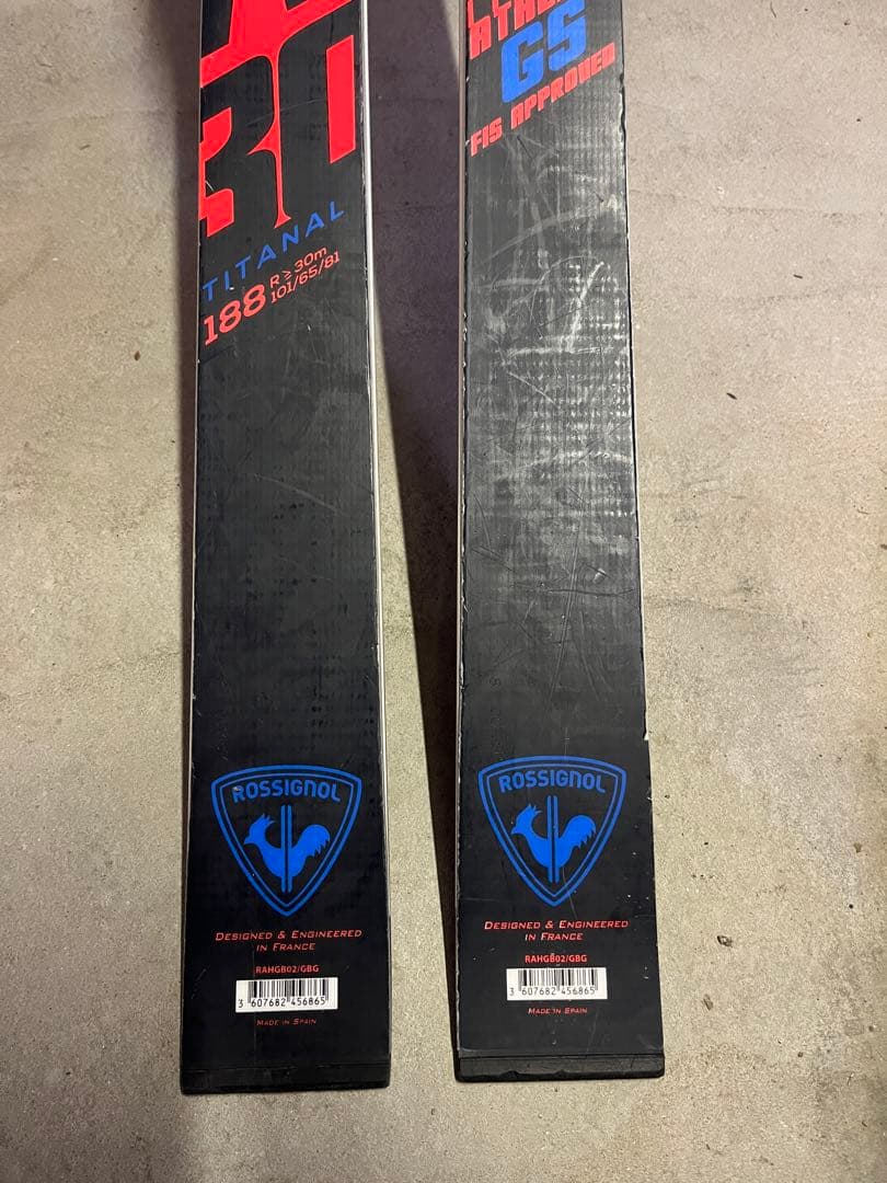 ROSSIGNOL DLC GS188cm r30 板のみ　交渉OK