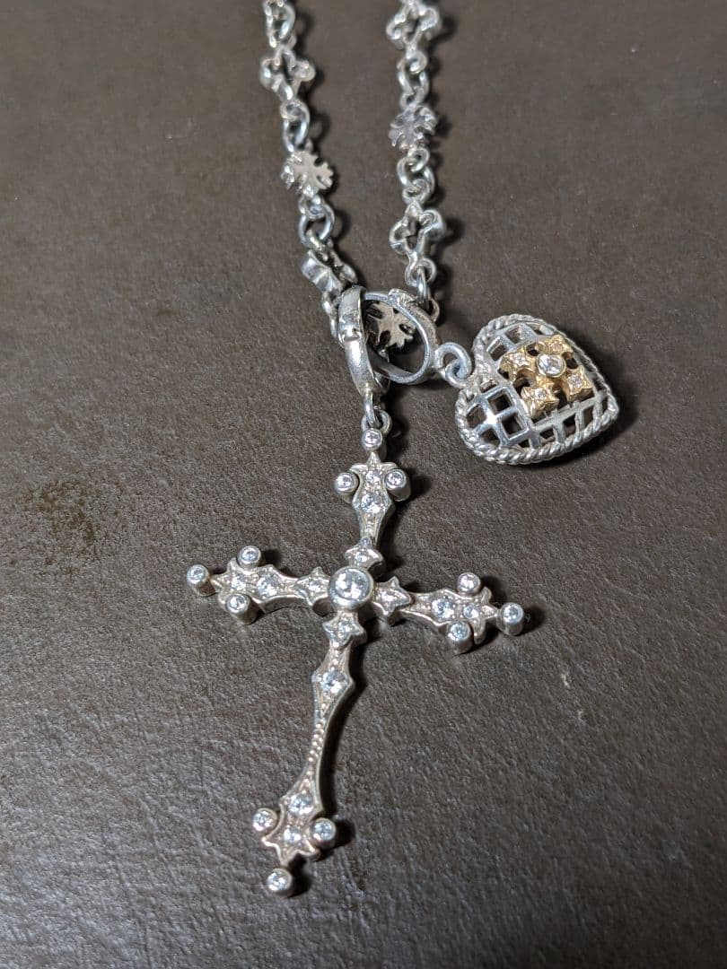 ローリーロドキン チャーム チェーン ネックレス k18 925