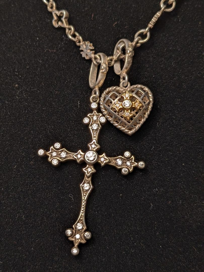 ローリーロドキン チャーム チェーン ネックレス k18 925