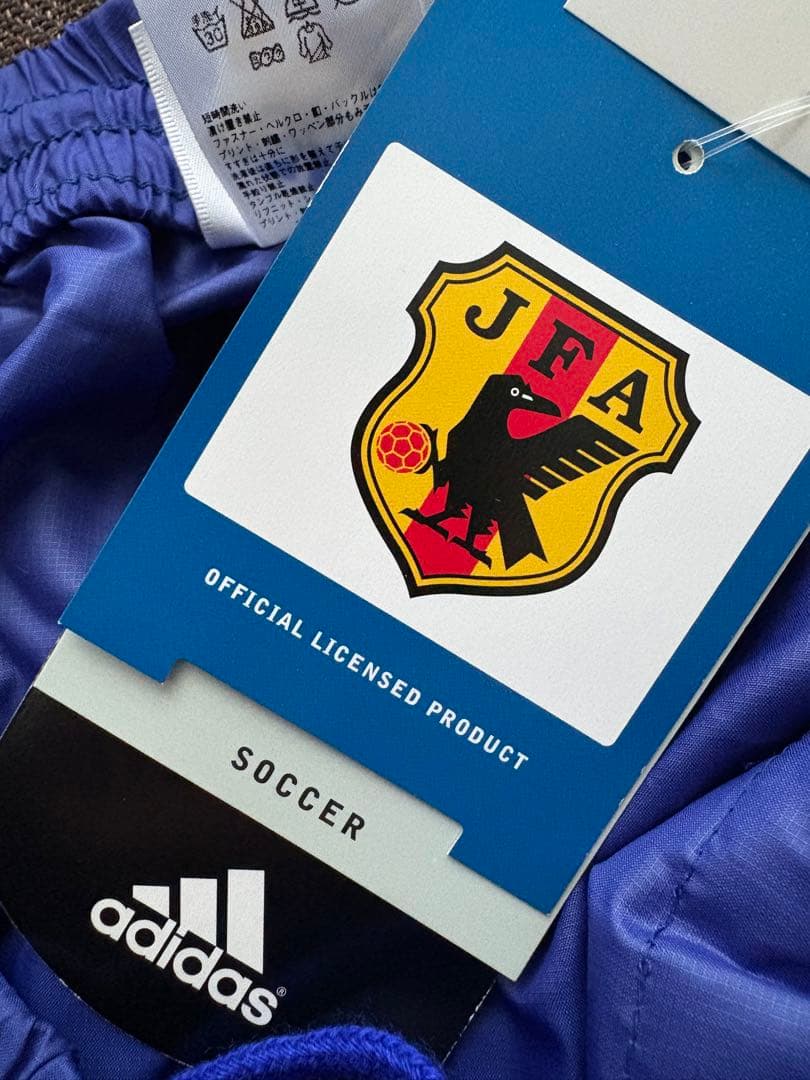 【未使用タグ付】 adidas アディダス　サッカー日本代表　ピステパンツ　L