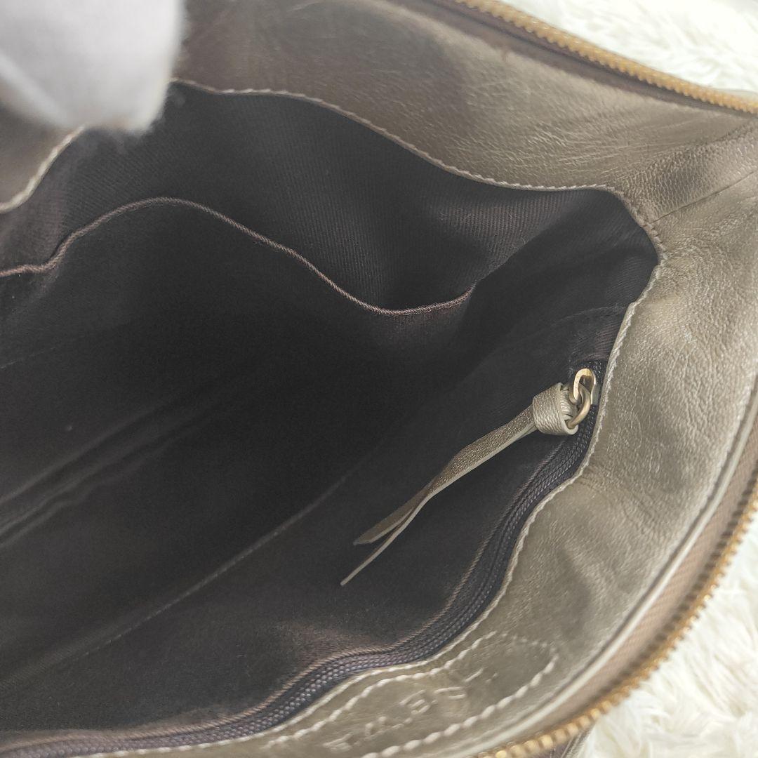 本日限定価格　LOEWE ショルダーバッグ ブルー アナグラム A4相当収納可