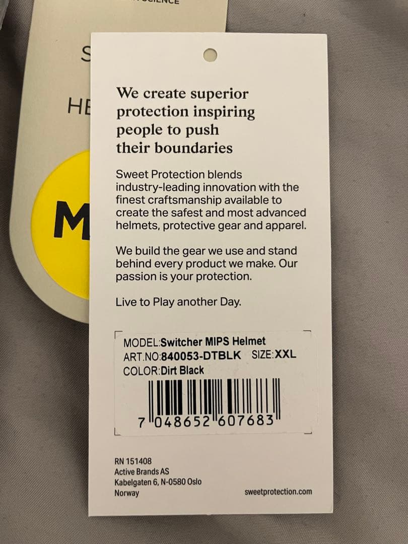 【美品】SWEET PROTECTION Switcher DirtBlack