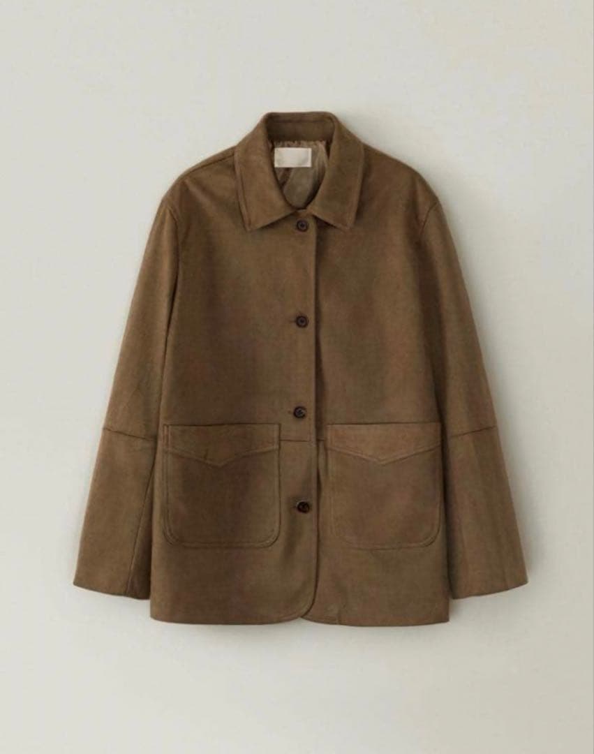 ジャケット・アウター OHOTORO Henry Suede Jacket