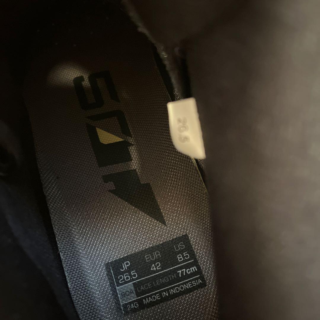 【26.5cm】限定モデル RSS011 バイク シューズ ブーツ50BLACK