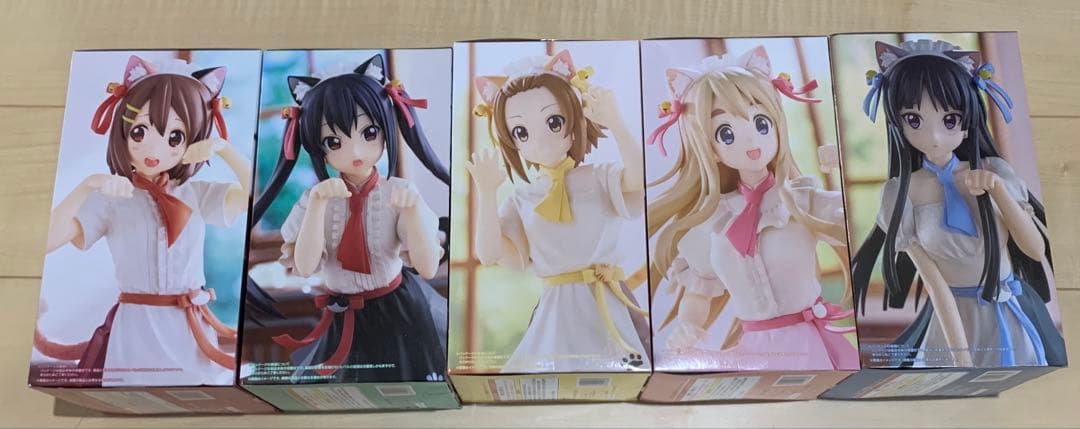 【未開封】けいおん！フィギュア 5体セット