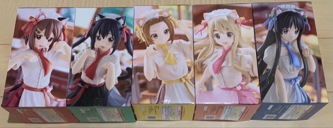 【未開封】けいおん！フィギュア 5体セット