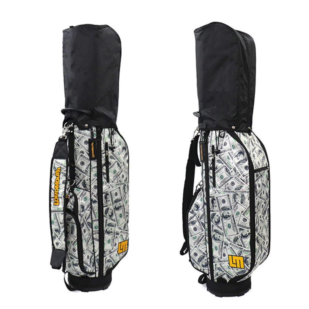 【新品】ラウドマウス LM-CB0030 キャディバッグ ハニッド 136