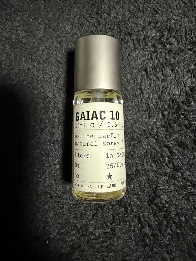 【中古】LE LABO GAIAC 10 15ml ユニセックス香水