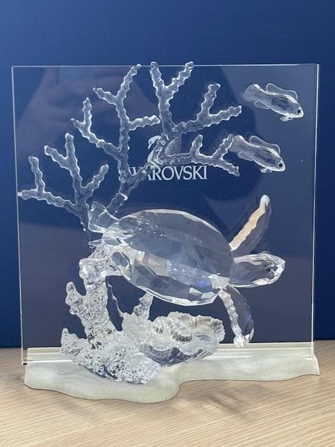 年始セール★SWAROVSKI 会員限定 ワンダーオブザシー エタニティー 亀