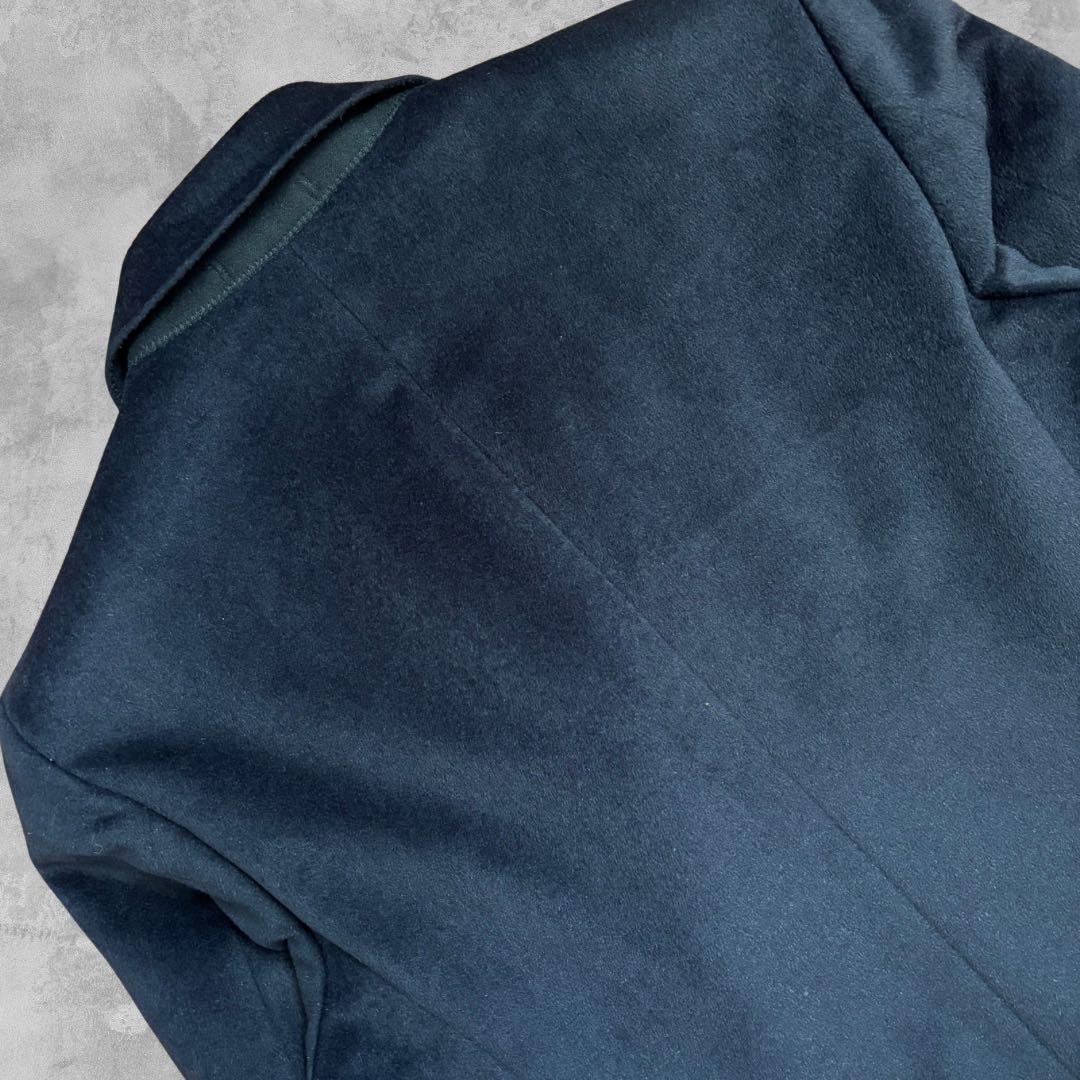 【日本製】E.ZbyZEGNA アンゴラ チェスターコート 高級素材 クラシック