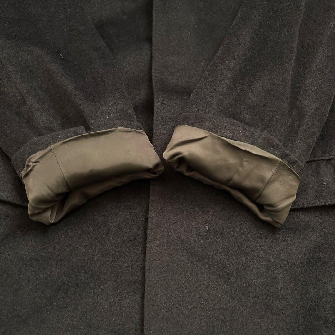 【日本製】E.ZbyZEGNA アンゴラ チェスターコート 高級素材 クラシック