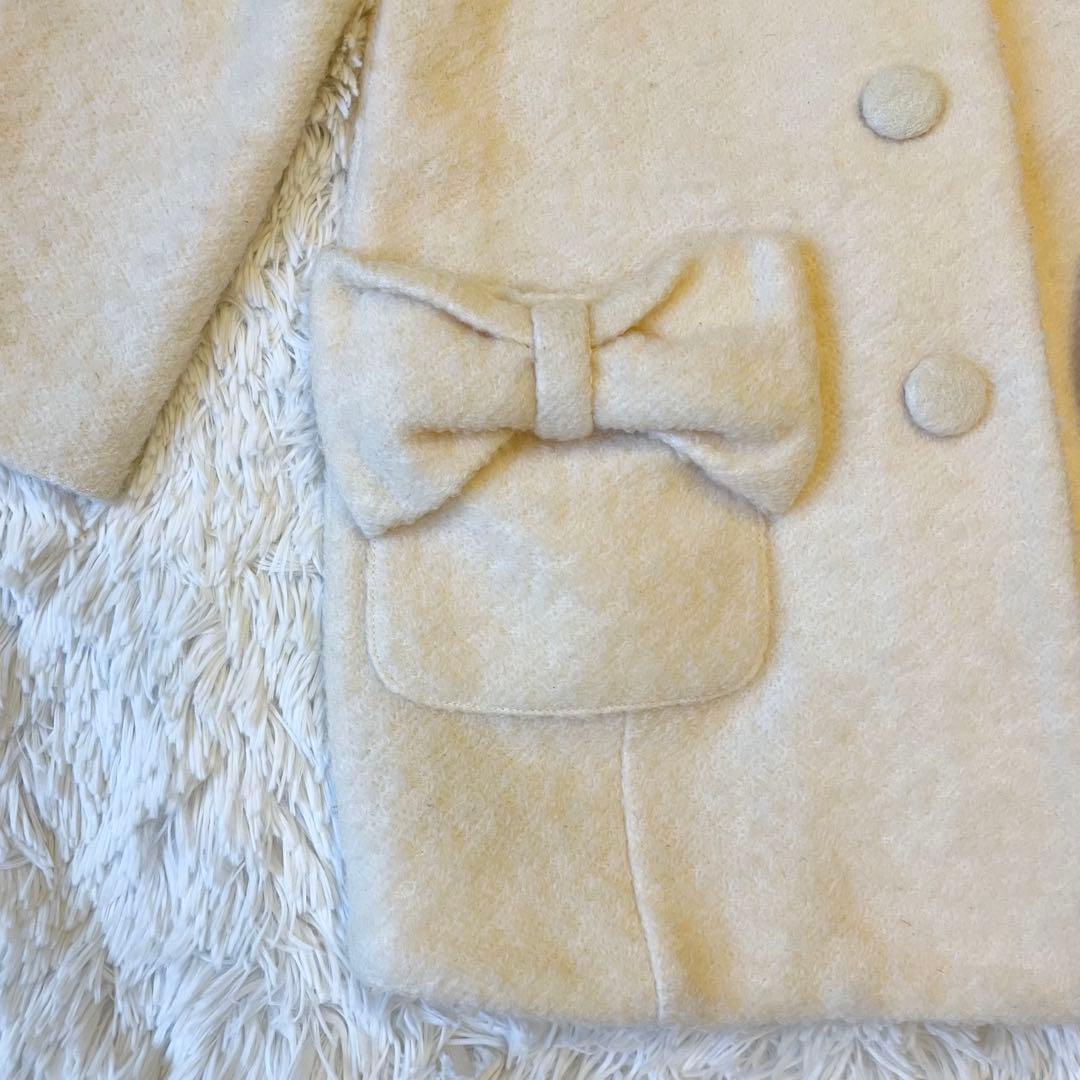 ジャケット・アウター LIZ LISA Cream Ribbon Coat Women Size 0