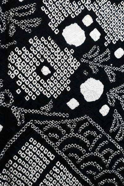 ★専用★美品 訪問着 黒 総絞り 熨斗 枝花 身丈161cm 裄丈68cm