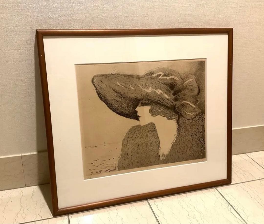 ジャン＝ピエール・カシニョール リトグラフ EA版 額装 直筆サイン入り