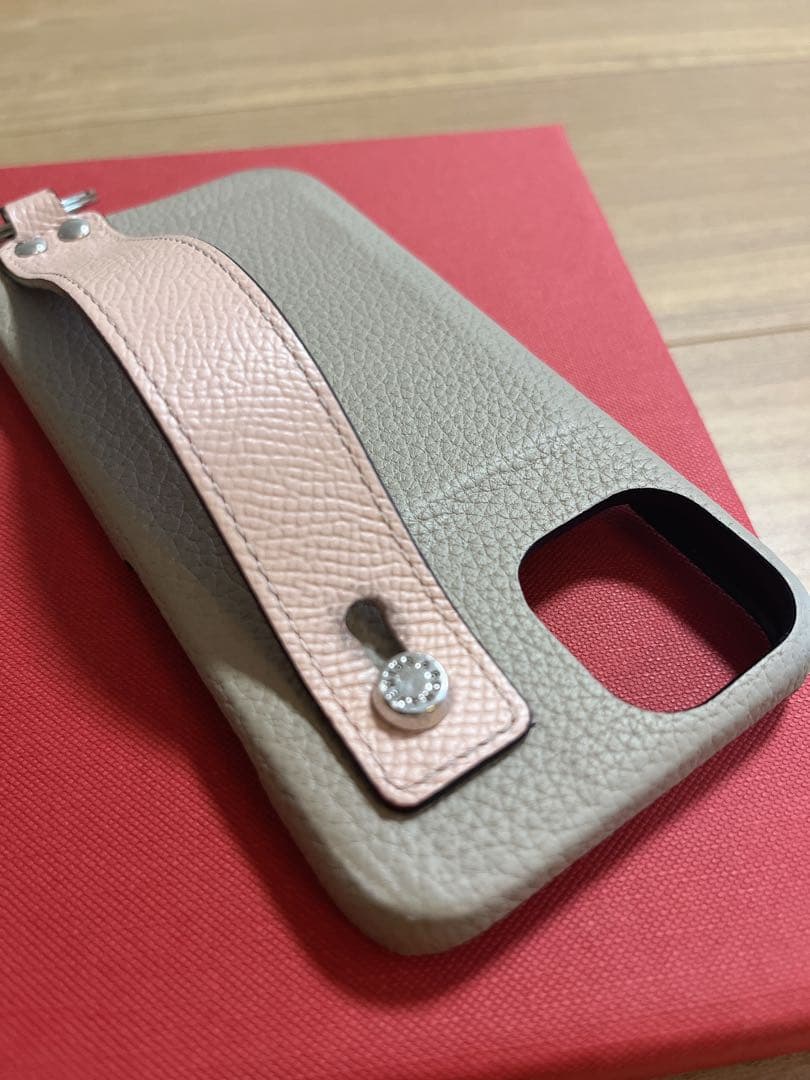 BONAVENTURA ボナベンチュラ　iPhone13 ケース　グレージュ