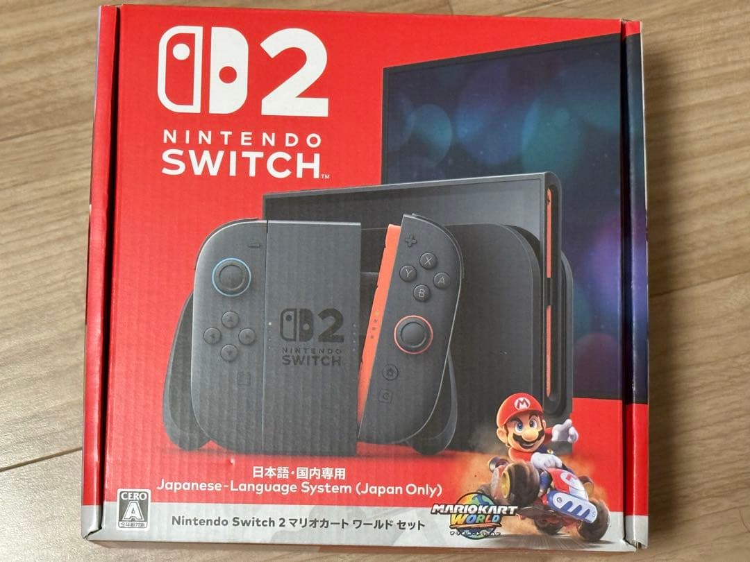 Nintendo Switch 2 マリオカートワールドセット　日本語・国内専用