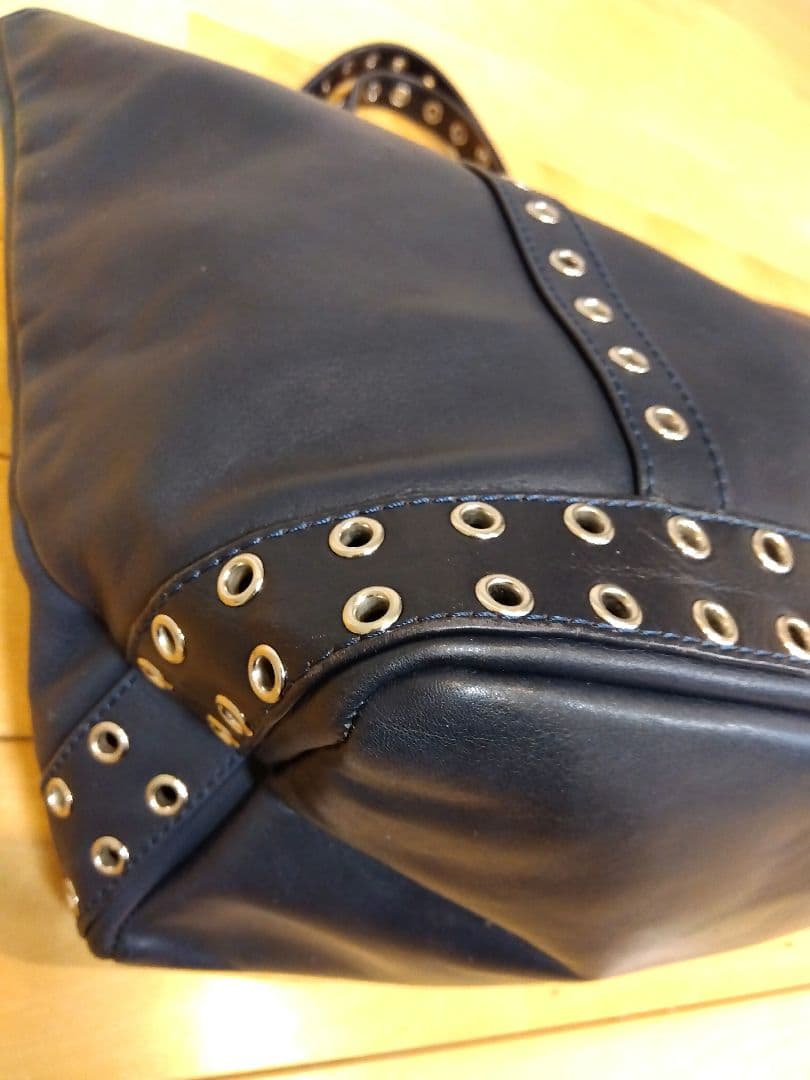 美品 ヴァネッサブリューノ イタリア製 牛革 レザー トートバッグ