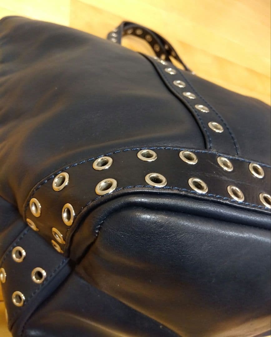 美品 ヴァネッサブリューノ イタリア製 牛革 レザー トートバッグ