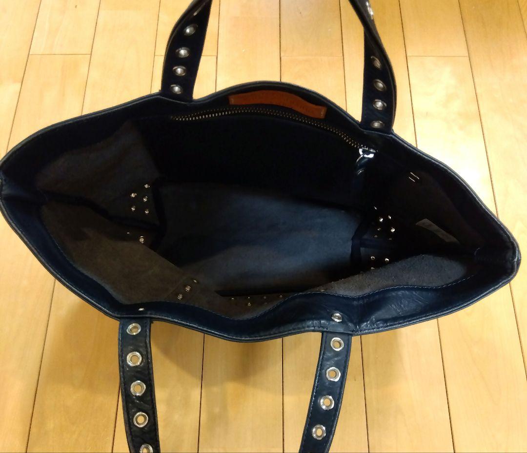 美品 ヴァネッサブリューノ イタリア製 牛革 レザー トートバッグ