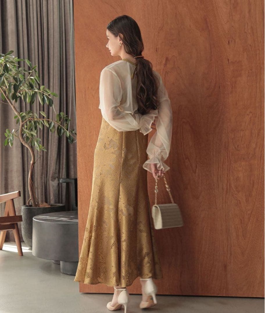 5★新品タグ付き★ドリードール　3wayシフォンボレロ&レースキャミドレス　L