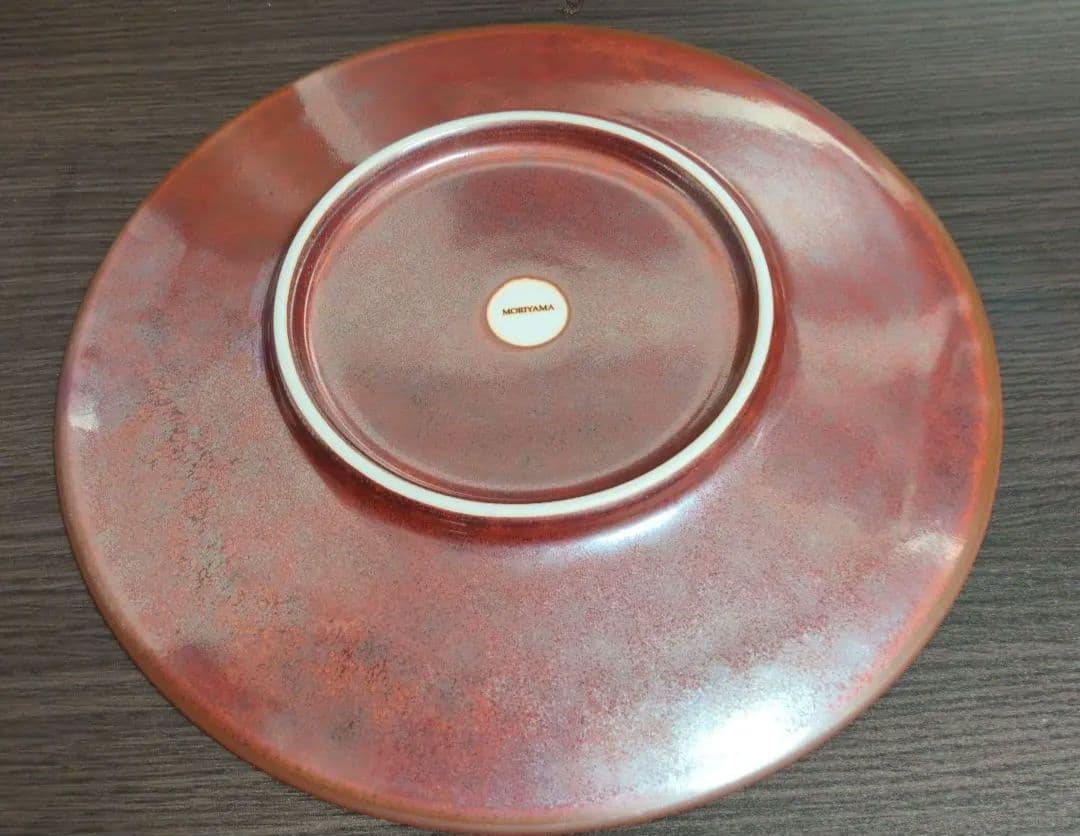 MORIYAMA チタニウムレッド フラットプレート φ28cm(4枚セット)