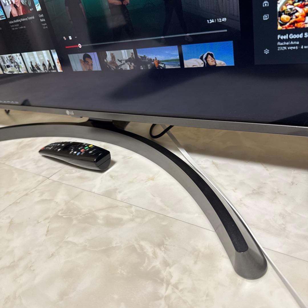 訳あり LG 65V型 4K液晶テレビ スマートTV LED IPSパネル