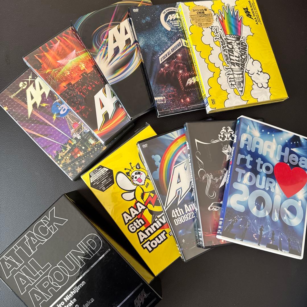 AAA ライブDVD10点21枚セット Attack All Around