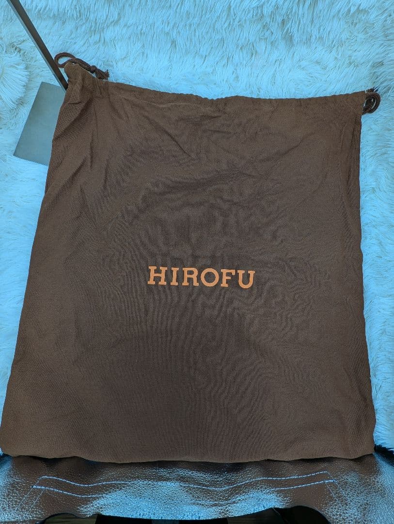 はな様●HIROFU（ヒロフ）のレザーショルダーバッグ　ネイビー