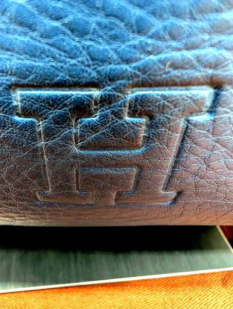 はな様●HIROFU（ヒロフ）のレザーショルダーバッグ　ネイビー