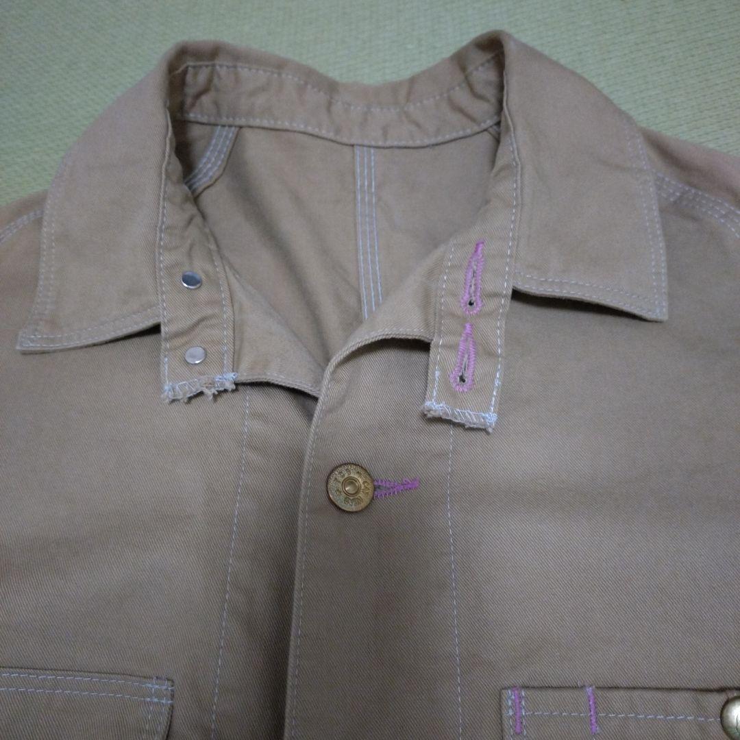 TCBジーンズ Cat Head Jacket カーキ