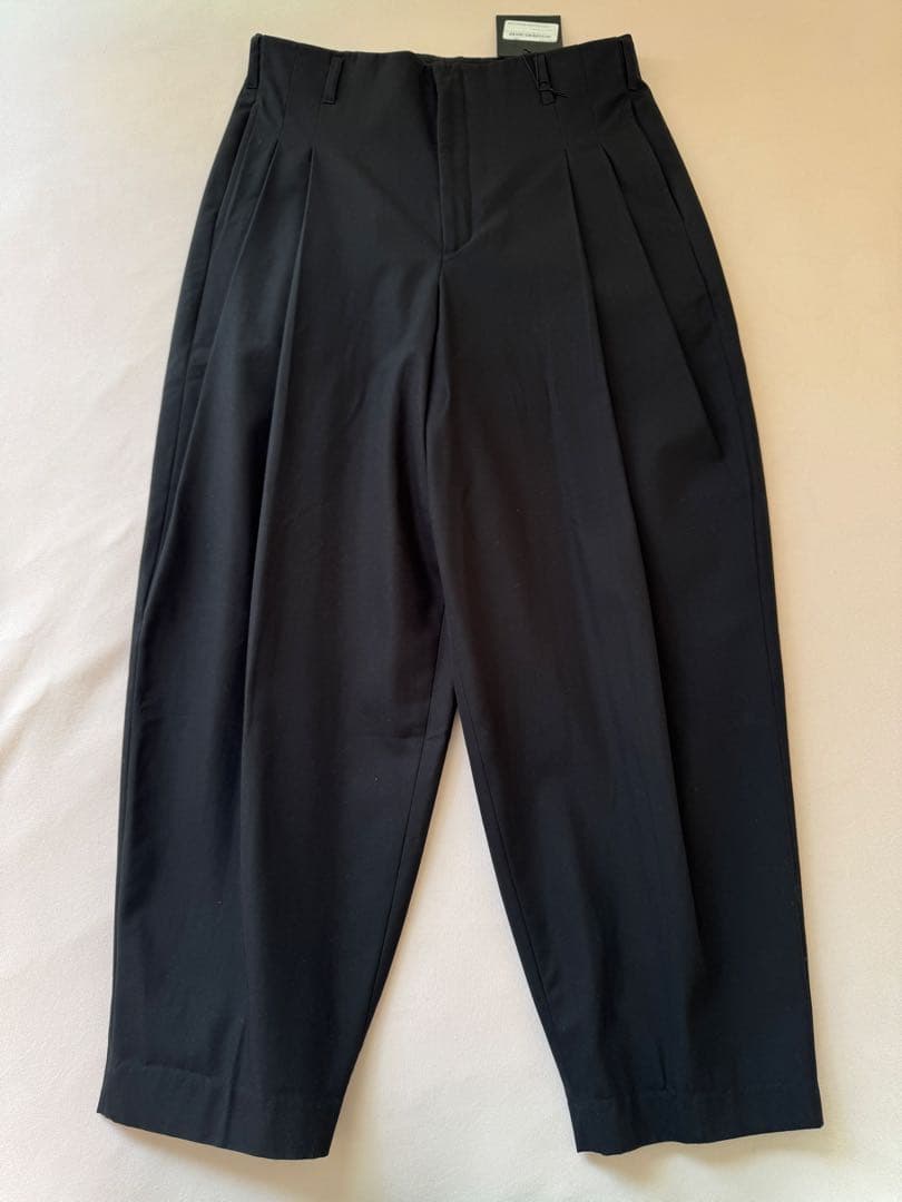 LU’U DAN ルーダン　ボンタン　スラックス　パンツ　ブラック　46 M