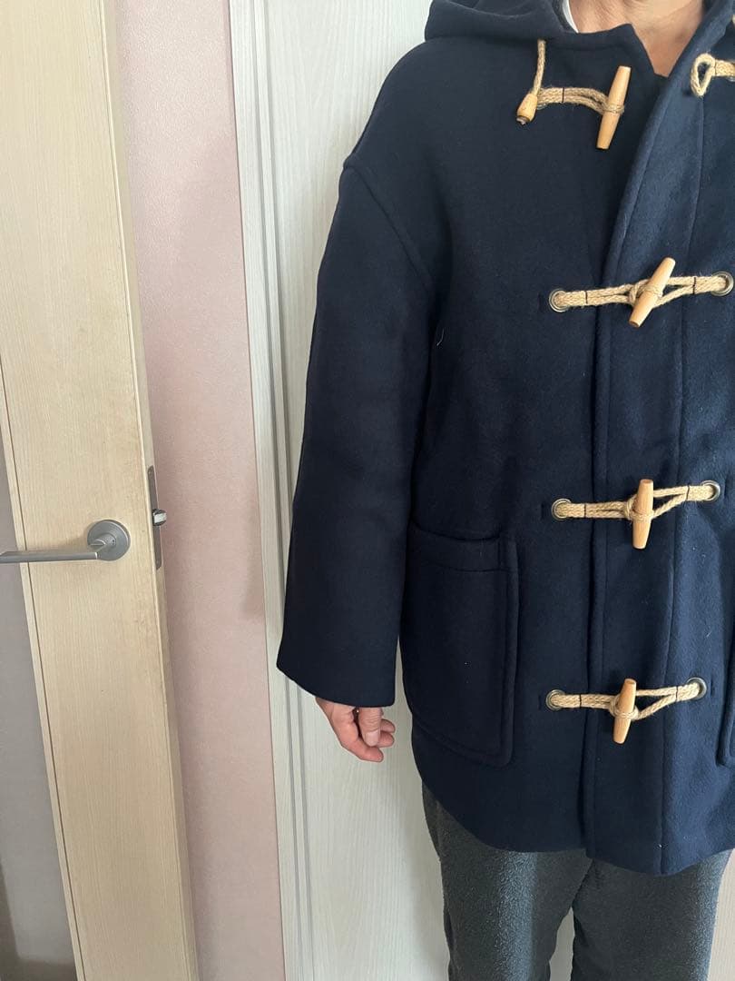 ★GLOVERALL★★90,sデッドストック★ショートダッフル★NAVY★38