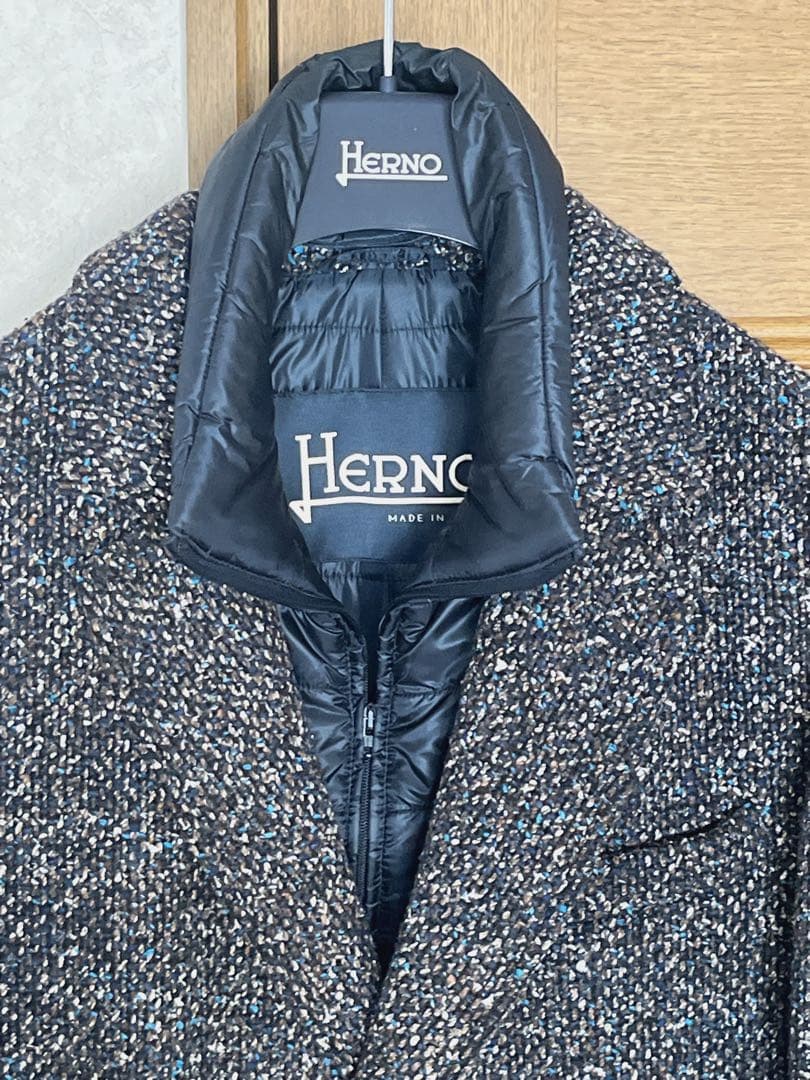 【たかまろ様】Herno ダブルブレスト チェスターコート マルチカラー